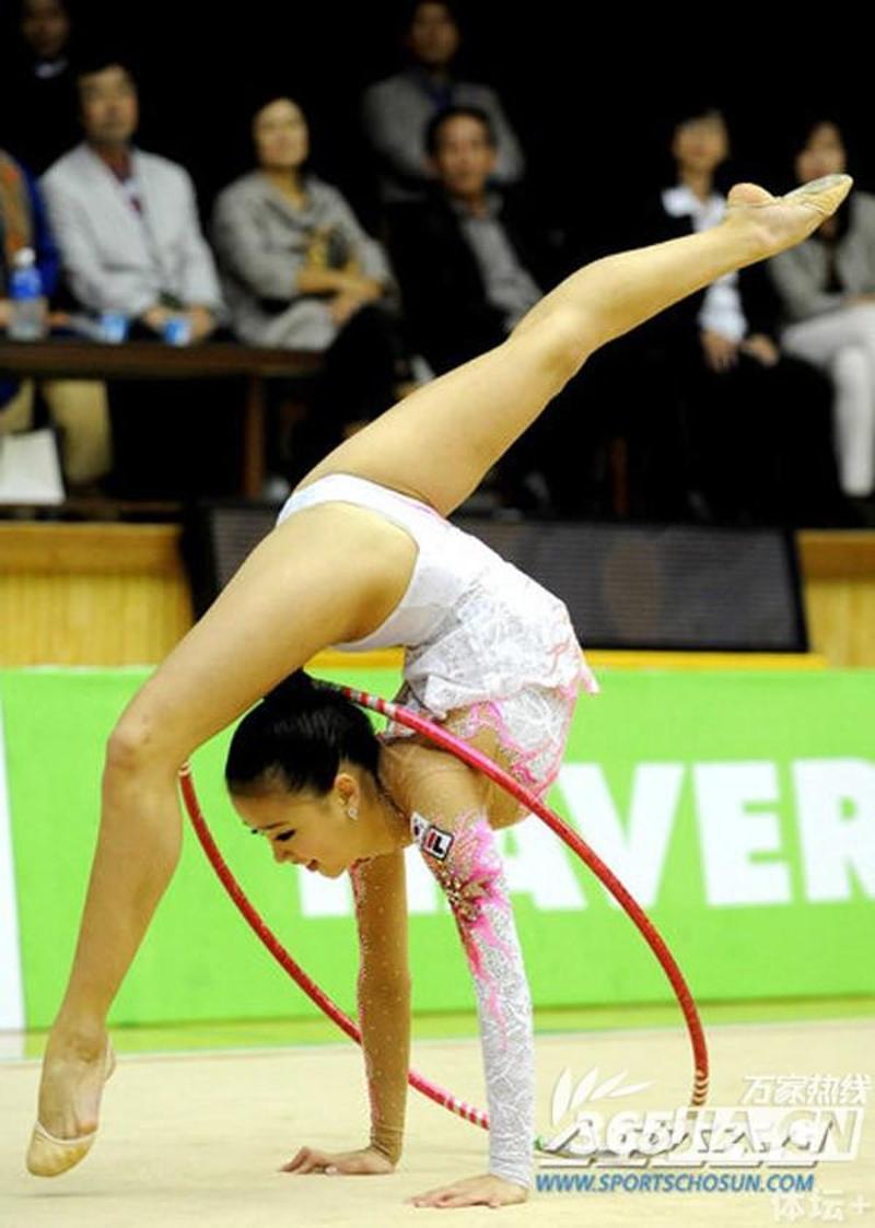 韩国体操队集体发力，成功获得第一名
