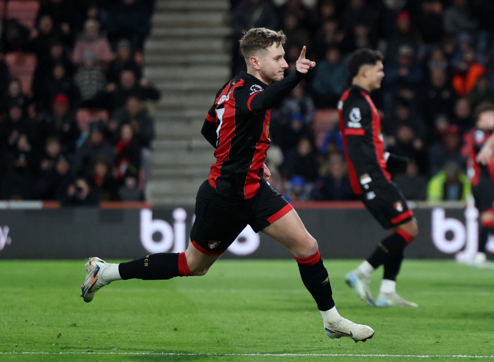 伯恩茅斯主场一球小胜布莱顿,重登胜轨 伯恩茅斯主场一球小胜布莱顿,重登胜轨