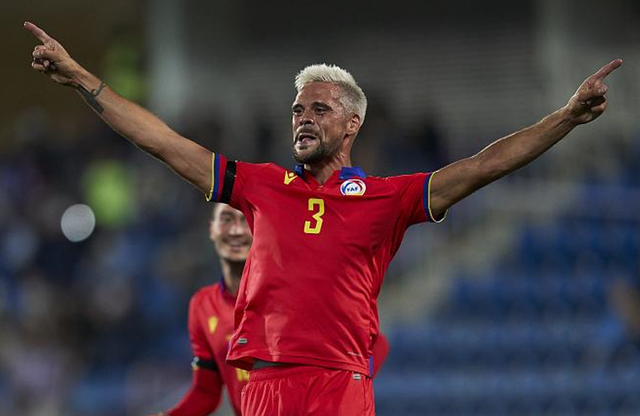 法国队在对阵安道尔队时获得了胜利